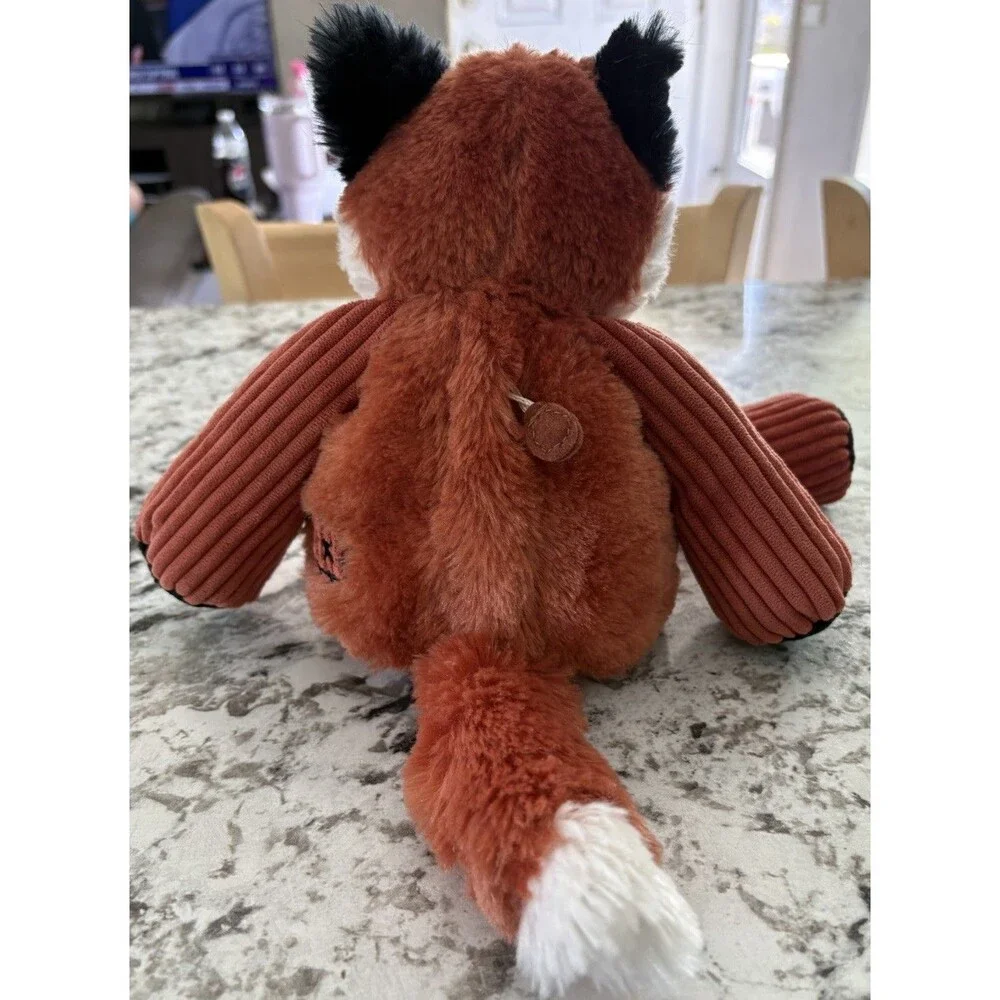 Scentsy Buddy Fern Plush Fox Stuffed Animal With Corduroy Arms & Legs-No Pak